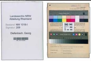 Entnazifizierung Georg Diefenbach , geb. 29.11.1909 (Ingenieur)