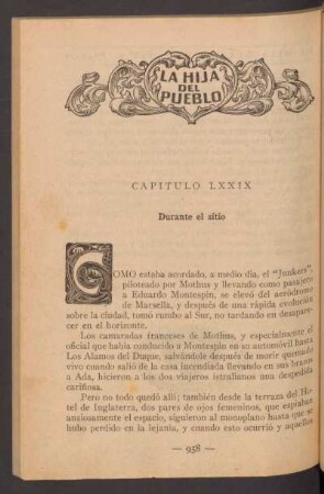 Capítulo LXXIX - Durante el sitio