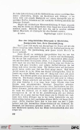 3: Vor- oder frühgeschichtliches Körpergrab in Winkelsetten, Samtgemeinde Laer, Kreis Osnabrück-Iburg