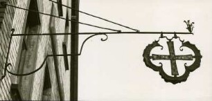 Wirtshausschild "Zum Kreuz"