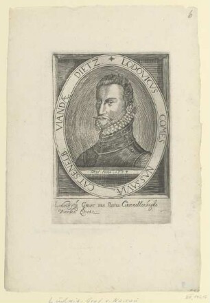 Bildnis des Ludwig zu Nassau-Katzenelnbogen