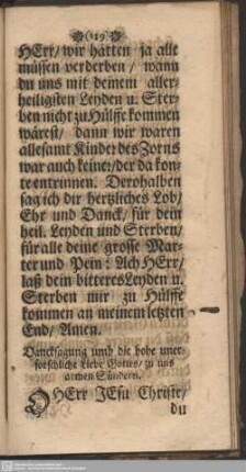 Dancksagung umb die hohe unerforschliche Liebe Gottes, zu uns armen Sündern