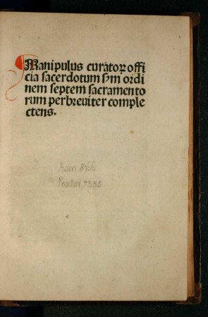 Manipulus curatorum