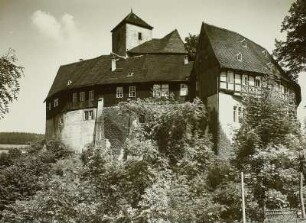 Burg Rauenstein. Ansicht von Westen