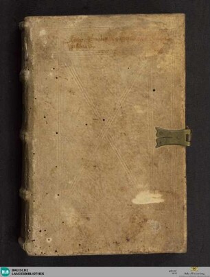 Breviarium, pars hiemalis, de tempore - Cod. Schwarzach 17