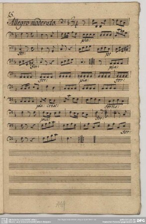 15. Allegro moderato, F-Dur