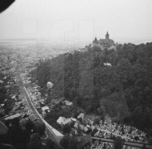 Schloss Wernigerode : Blickrichtung Norden