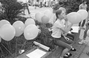 25jähriges Jubiläum der Waldstadt. Kinderfest in der Ernst-Reuter-Schule