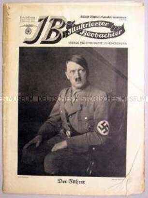 Sonderausgabe des "Illustrierten Beobachter" zum Geburtstag von Adolf Hitler