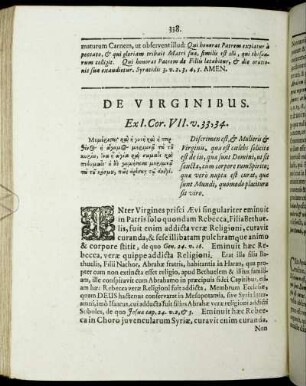 De Virginibus.