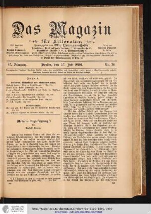 Nr. 30. - 25. Juli 1896