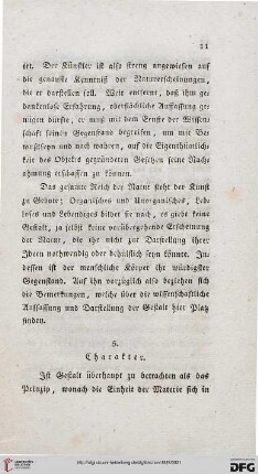 5: Charakter