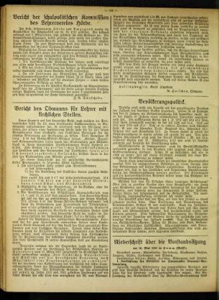 Niederschrift über die Vorstandssitzung am 16. Mai 1918 in Hamm (Westf.)