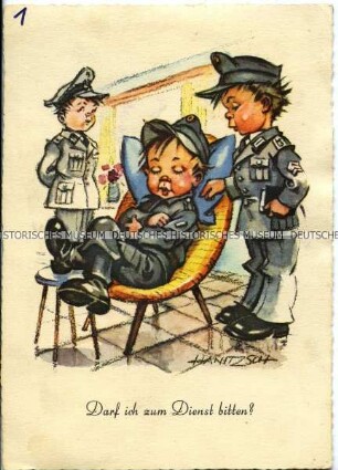 Kinder als Bundeswehrsoldaten