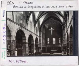 Köln: St. Cäcilien, Inneres Nach Nordosten, Chor