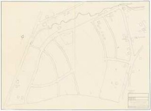 Siedlung an der Hunrodstraße, Kassel-Wilhelmshöhe Grünplanung: Lageplan mit Höhenangaben 1:1000