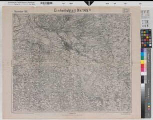 Preußen (Land) Landesaufnahme Einheitsblatt Nr. 149 D Bremen-Hoya-Wildeshausen 1918 1 : 100 000 56 x 67 Druck Benkhausen