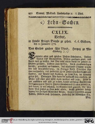 c) Lehn-Sachen