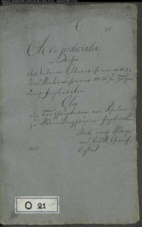 Oberwöhrmeier Nr. 32 zu Hagendonop und Niederwöhrmeier Nr. 31 zu Hagendonop gegen Berghauptmann von Reden zu Wendlinghausen - Wege- und Triftgerechtigkeit