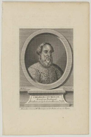 Bildnis des Charles Dumoulin
