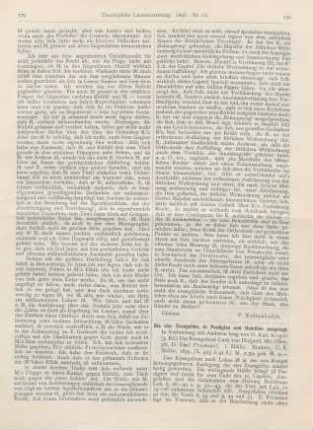 330-331 [Rezension] Die vier Evangelien in Predigten und Homilien ausgelegt