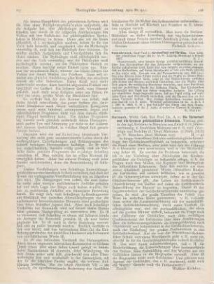 108 [Rezension] Harnack, Adolf von, Die Sicherheit und die Grenzen geschichtlicher Erkenntnis