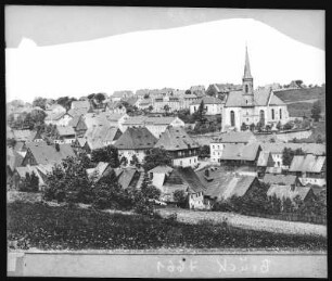 Ein Ausflug nach Altenberg im Erzgebirge : Altenberg. Ortsübersicht - Fliegende Frau