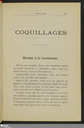 Coquillages