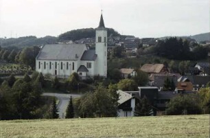 Rickenbach: Ortsansicht mit Kirche