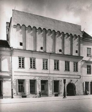 Vilnius. Wohn- und Geschäftshaus, Schloßstraße