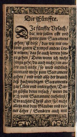 Die Fünffte.