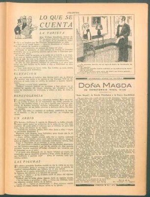 Opiniones sobre la novela Doña Magda
