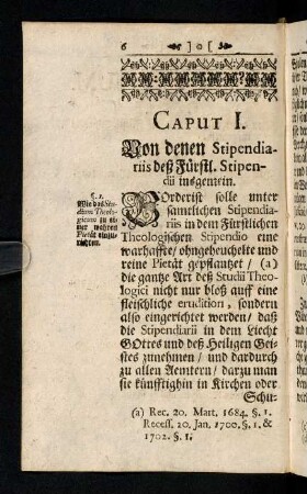 6-34, Caput I
