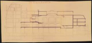 Friedrichsbau Theater, Stuttgart: Längsschnitt 1:100