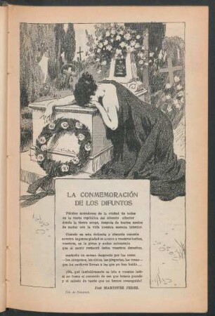 La conmemoración de los difuntos