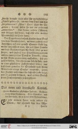 Das neun und dreyßigste Kapitel