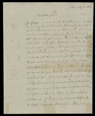Nr. 133: Brief von Karl Otfried Müller an Adolf Schöll, Göttingen, 11.7.1834