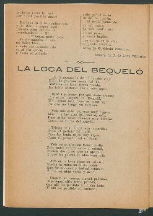 La Loca del Bequeló