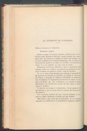 El hermano de Florencio