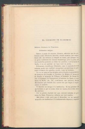 El hermano de Florencio