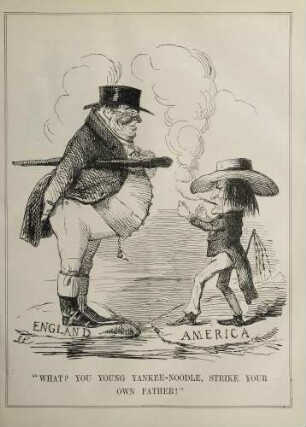 "What? You young Yankee-Noodle, strike your own father!"