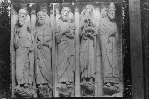 Rechtes Gewände (Jesaja, Jeremias, Simeon, Johannes der Täufer, Petrus)