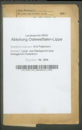 Erblasser: Pape, Antoinette: