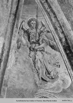 Christus in der Glorie : Engel mit der Heiligen Lanze