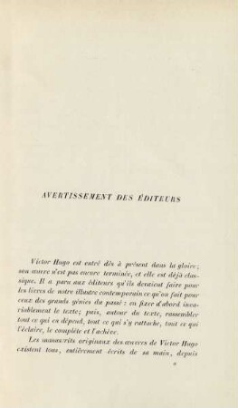 Avertissement des éditeurs