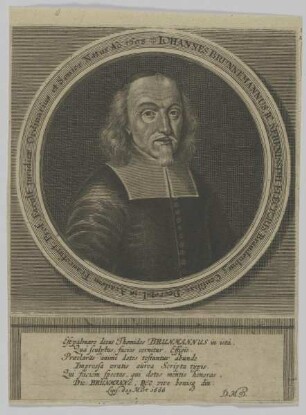 Bildnis des Iohannes Brunnemannus