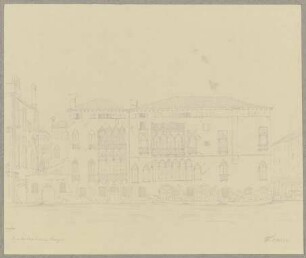 Der Palazzo Ca’ d’Oro am Canale Grande in Venedig