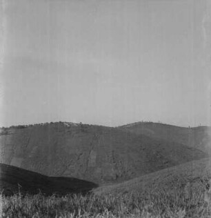 Hügellandschaft : Blick über eine Hügellandschaft