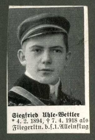 Uhle-Wettler, Siegfried