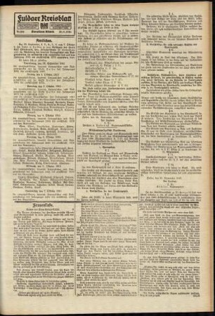 Zweite Ausgabe vom Mittwoch, den 29. September 1915.